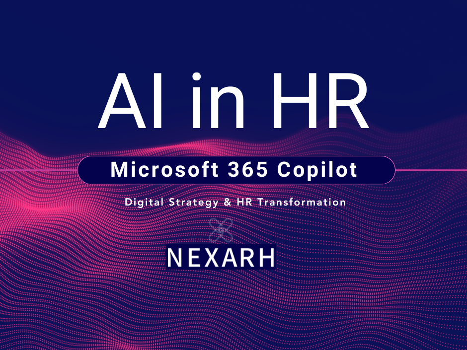 Microsoft 365 Copilot and Copilot Studio, an obvious step to scale AI in HR and provide access to employees.
