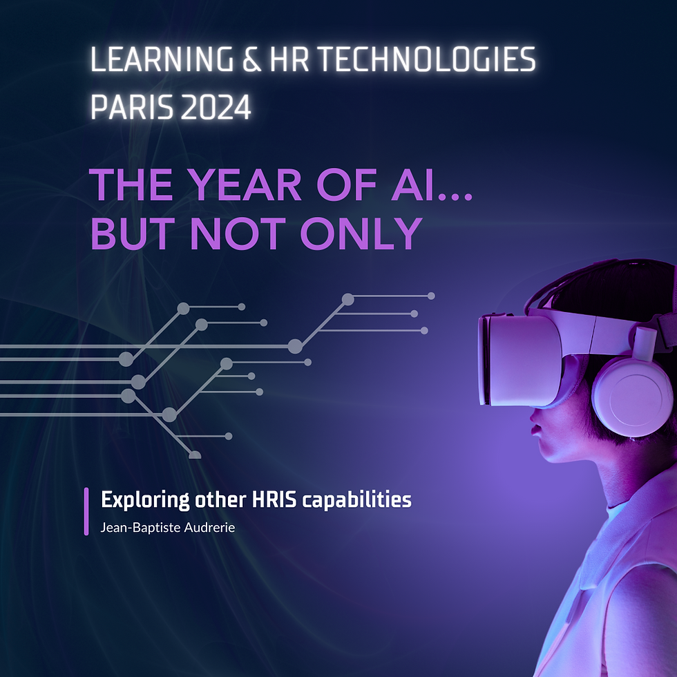 Learning & HR Tech Trends 2024: AI everywhere... but not only