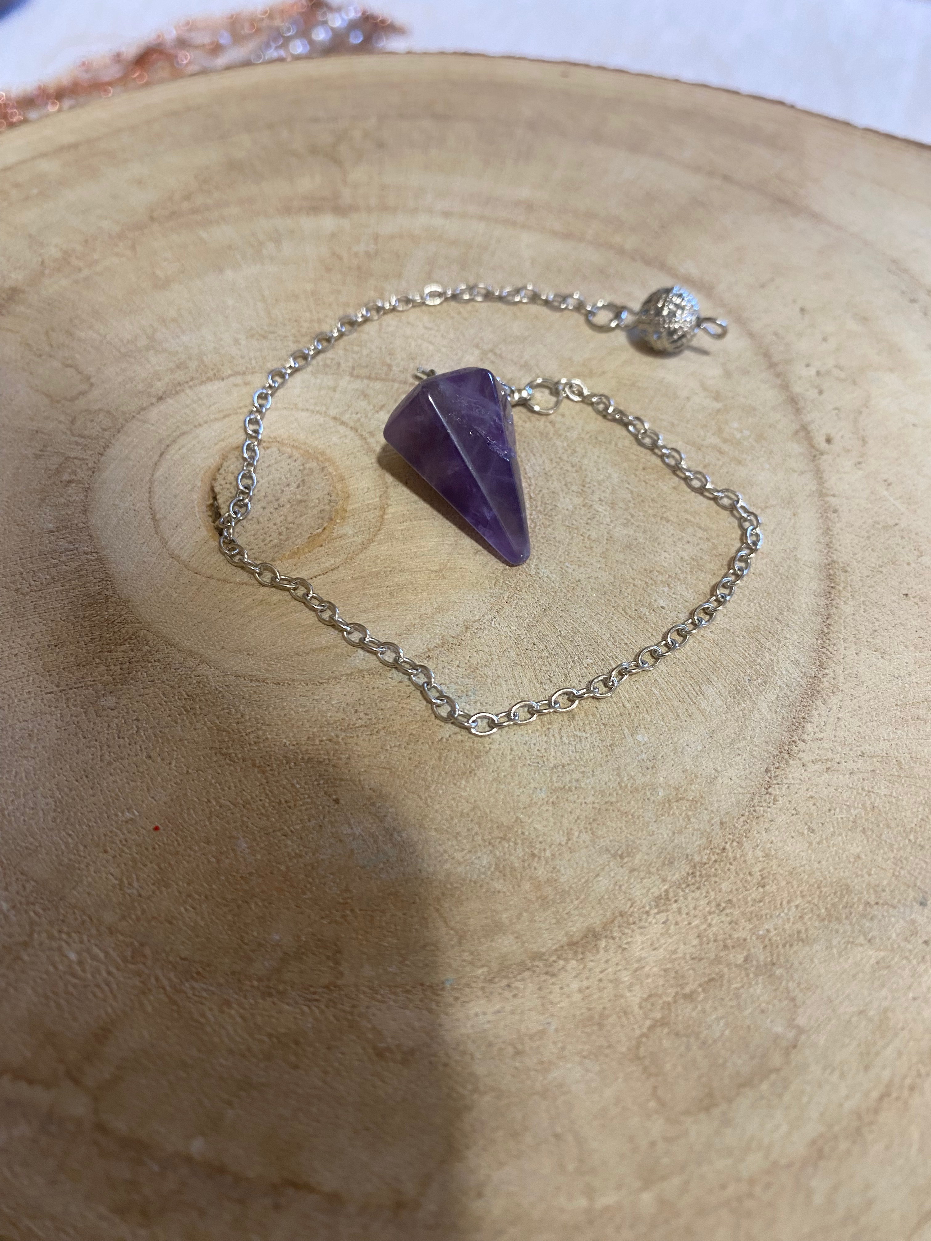 Amethyst Pendulum 