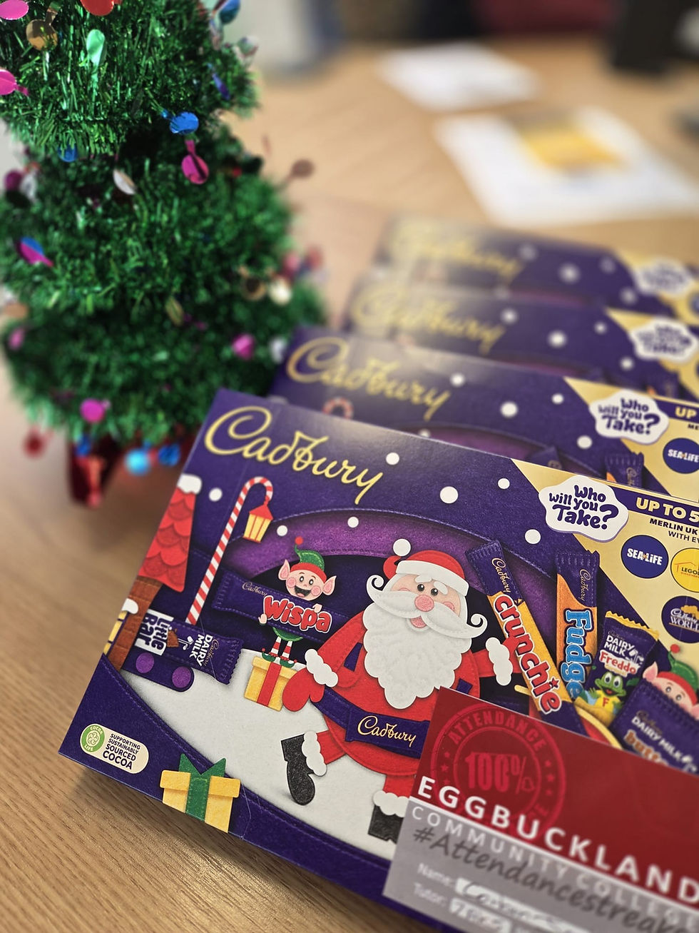 Elf rule #1: Show up. Elf rule #2: Show up with chocolate