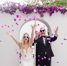 Italian themed wedding