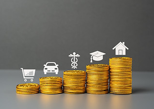 New life improvements with every financial milestone Cost of living and levels of expenses