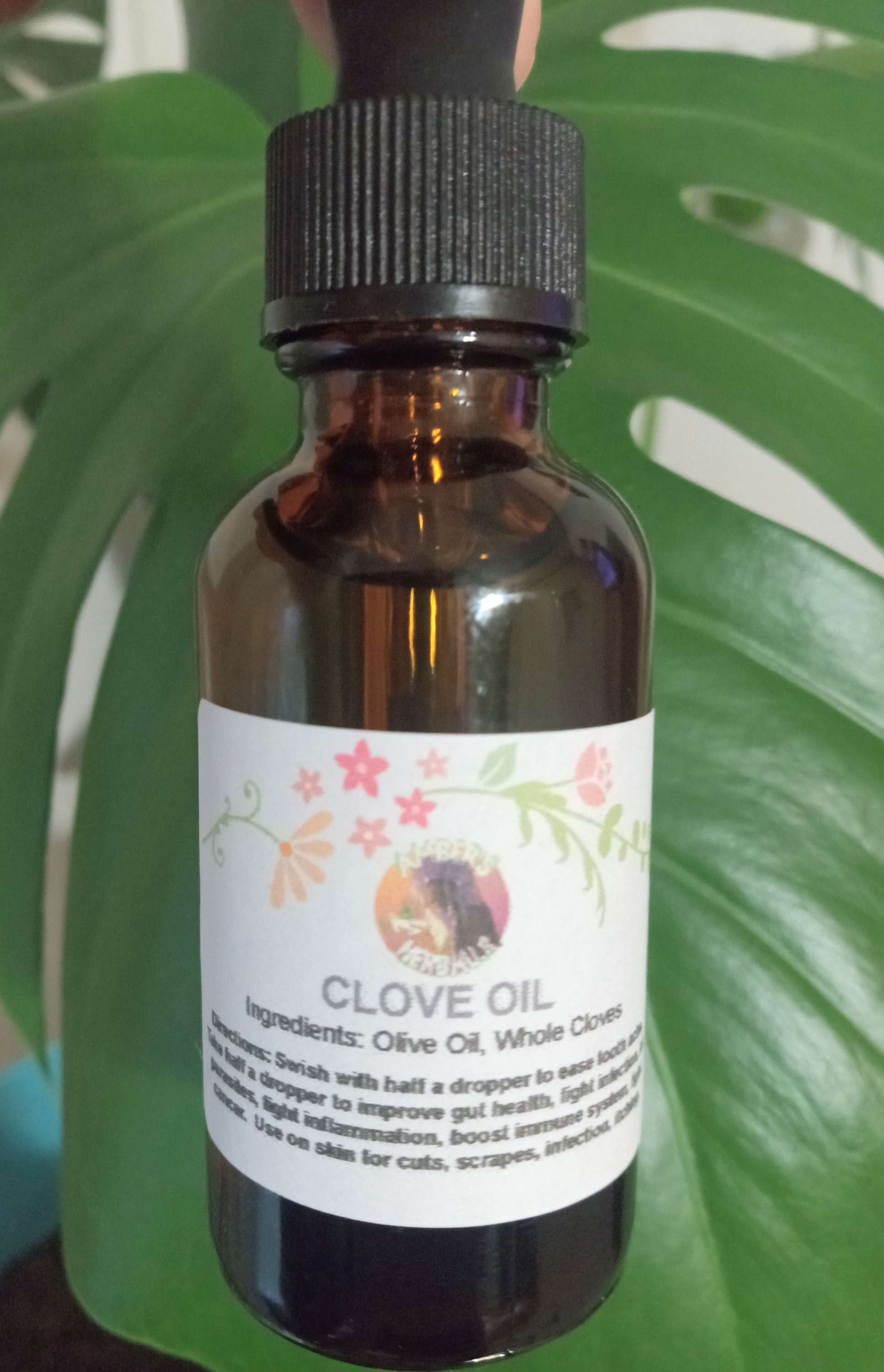 Clove Oil 1 oz dropper 