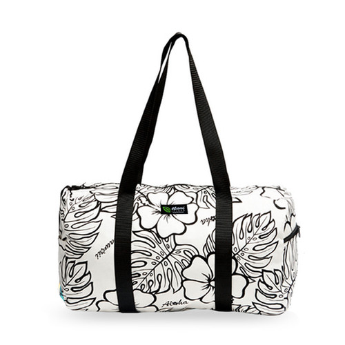 Belt Bag - Nappa Leather - Midnight Monstera - Blue Mist