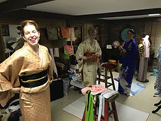 Kimono lesson in Brisbane
