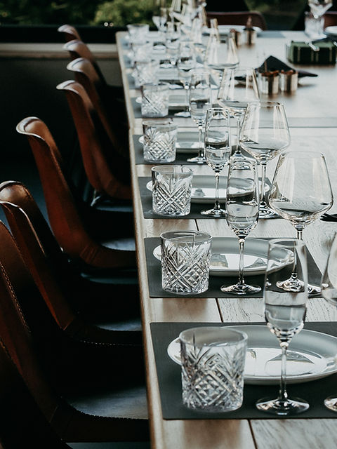 Table Setting for Wedding