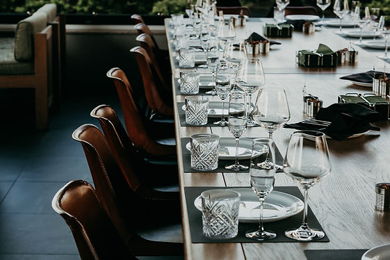 Table Setting for Wedding