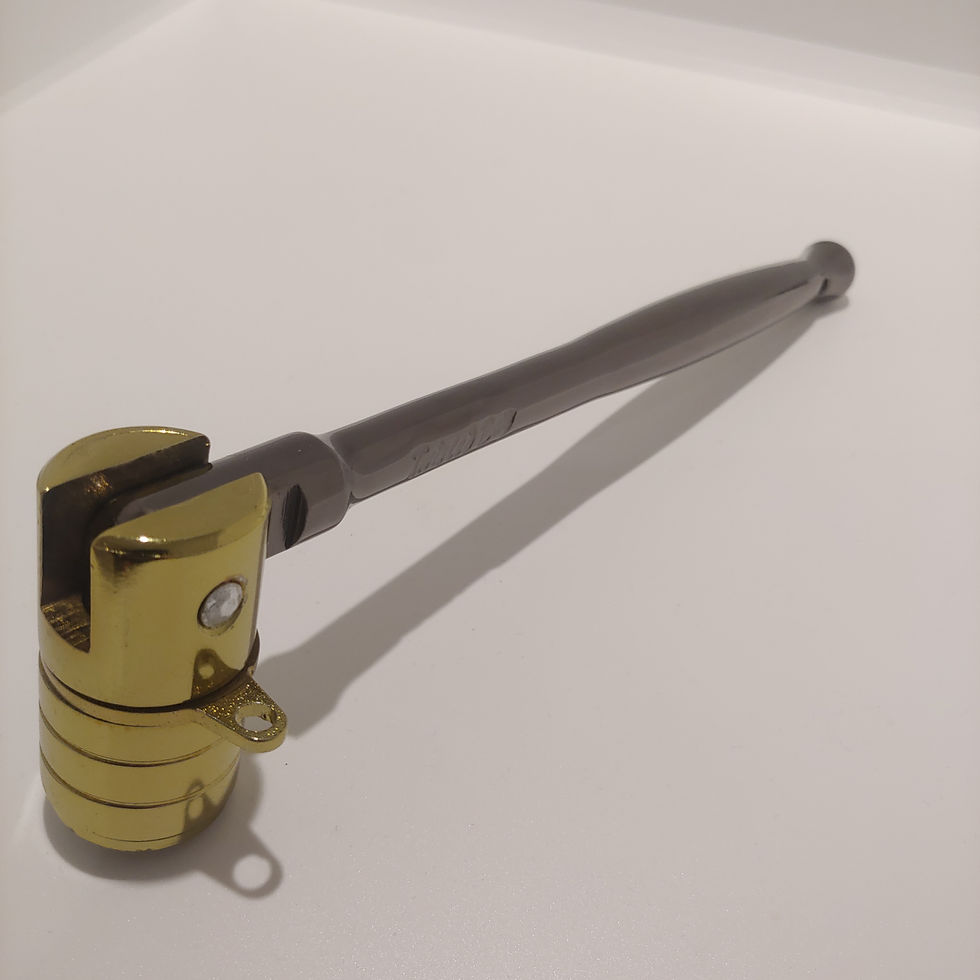 Thumbnail: Twisted Bay 21mm Steel Scaffold Spanner BLACK/GOLD Poka Handle 