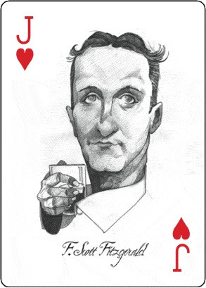 Thumbnail: Literary Aces Playing Card