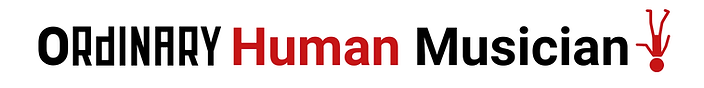Ordinary Human Musician - Justin James - Australian contemporary composer - logo