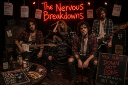 the nervous breakdowns on stage