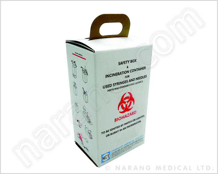 DS735 : Safety Box - Cardboard, 5 Litre