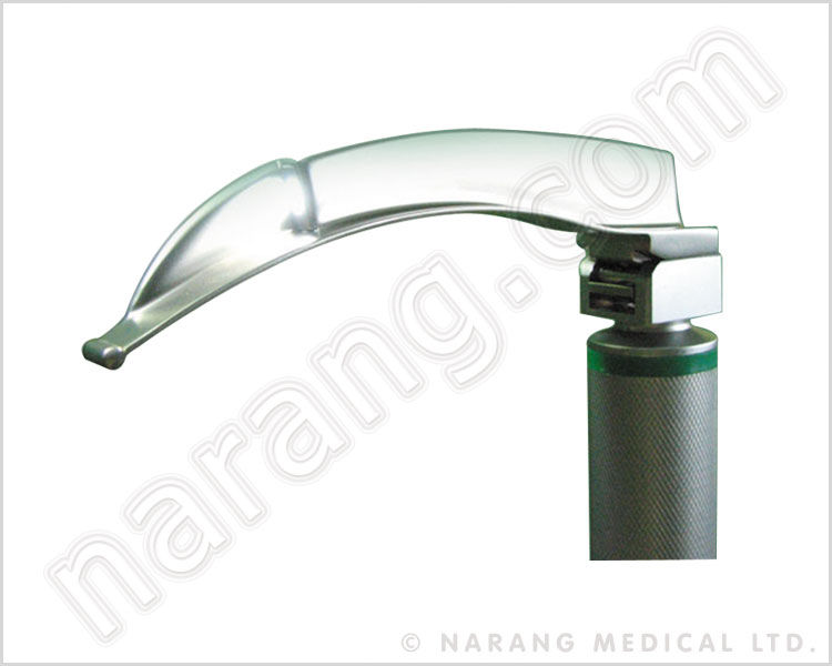NET-INTEGRATED : Macintosh Type Reusable Fibre Optic Laryngoscope Blade