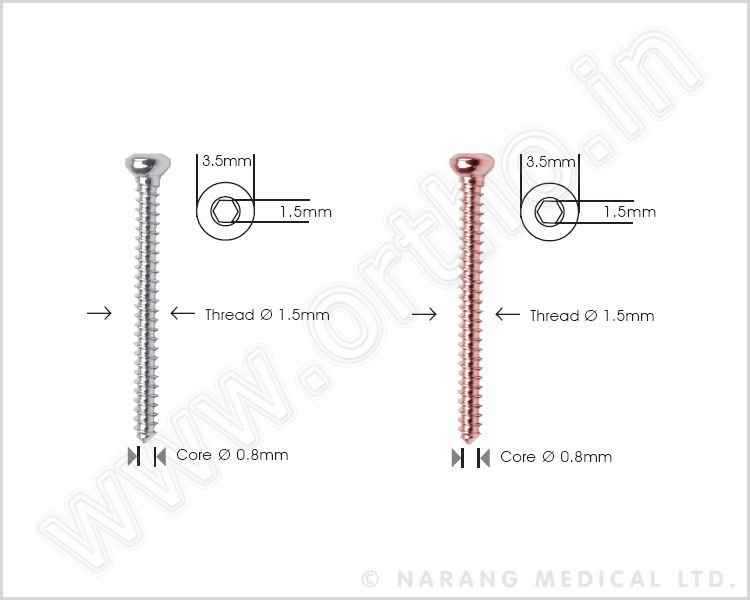 Cortex Screw Ø 1.5mm
