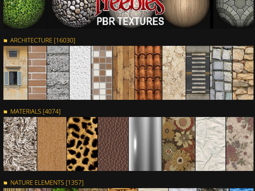 獨家私藏 3D萬用材質網