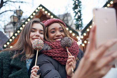 Selfie with Lollipops