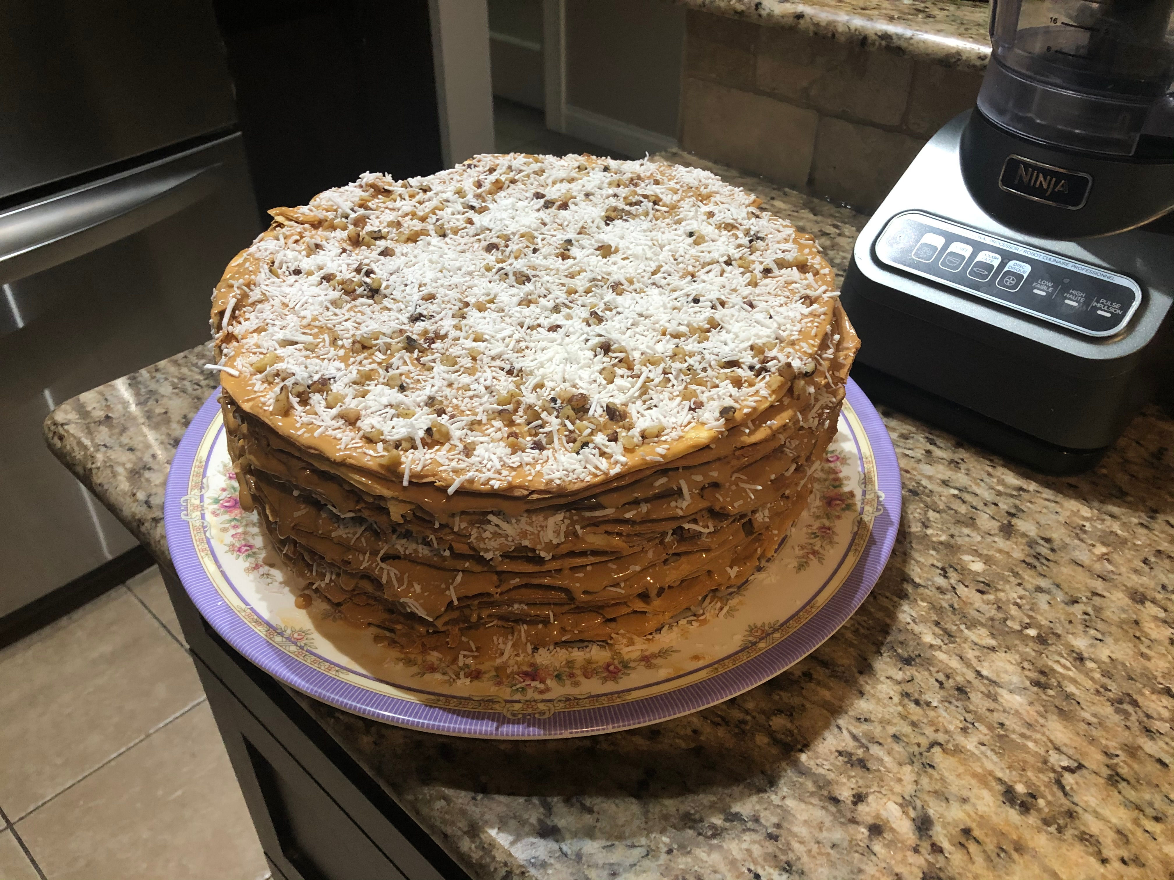 Torta Mil Hoja (Thousand Layer Cake)