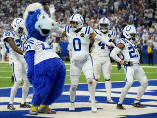 Indianapolis Colts' Blue Named Mascot of the Year