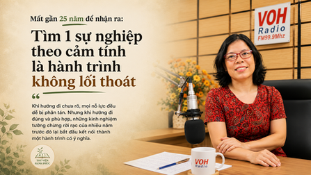 Mất gần 25 năm để nhận ra: Tìm 1 sự nghiệp theo cảm tính là hành trình không lối thoát