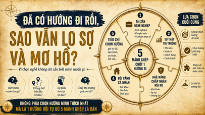 Đừng để con đường trông có vẻ đúng làm lỡ dở bạn thêm vài năm 