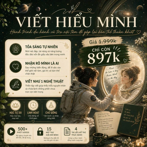 Viết hiểu mình tự học online