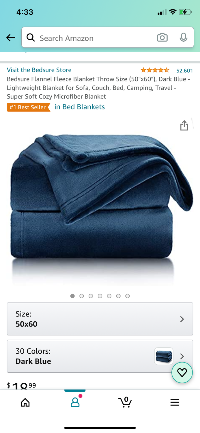 Thumbnail: Cc blanket throw size 