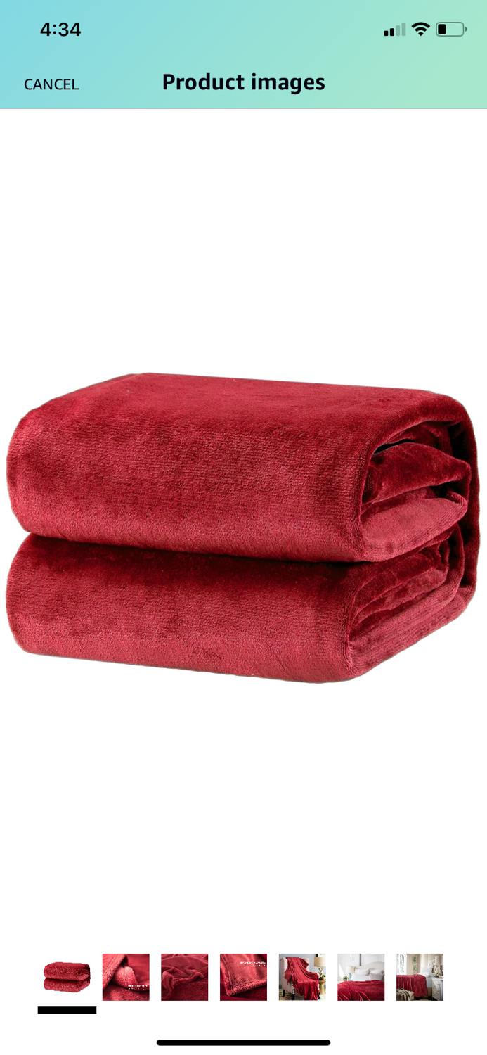 Thumbnail: CcPink blanket- comforter size