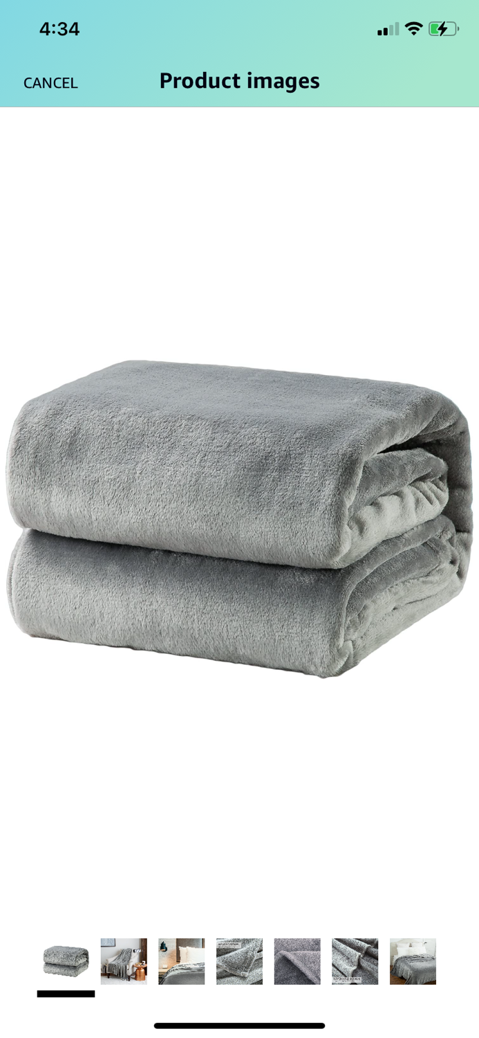 Thumbnail: Cc blanket throw size 