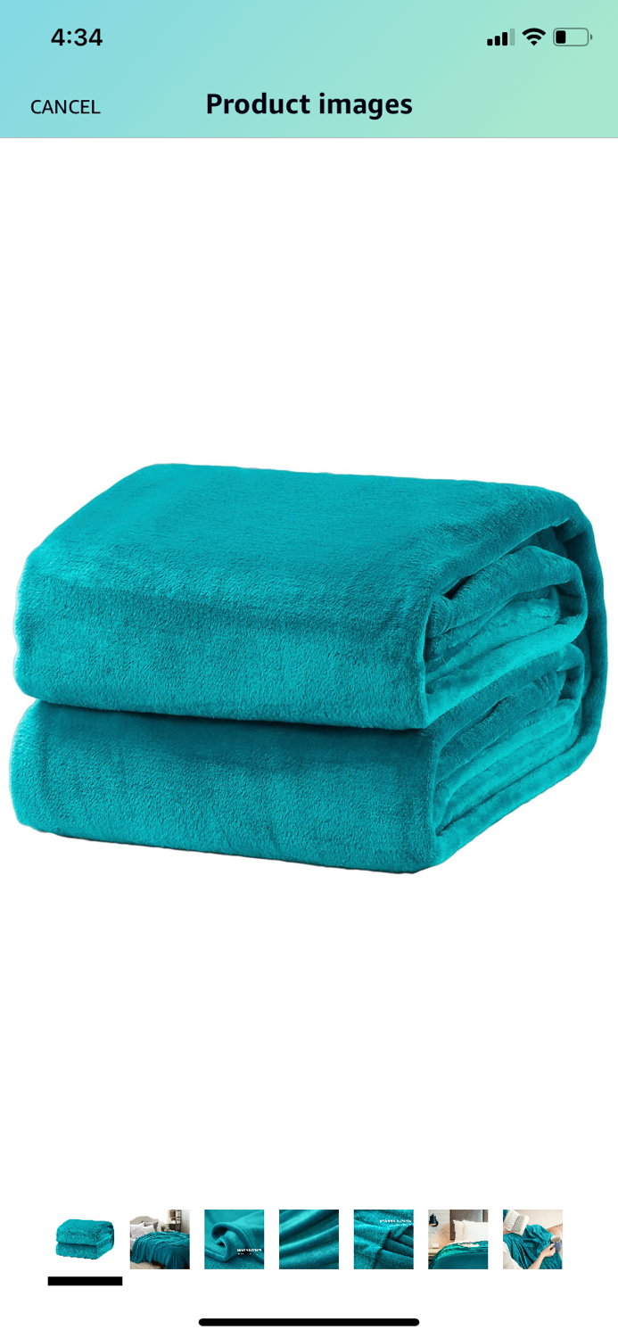 Thumbnail: Cc blanket throw size 