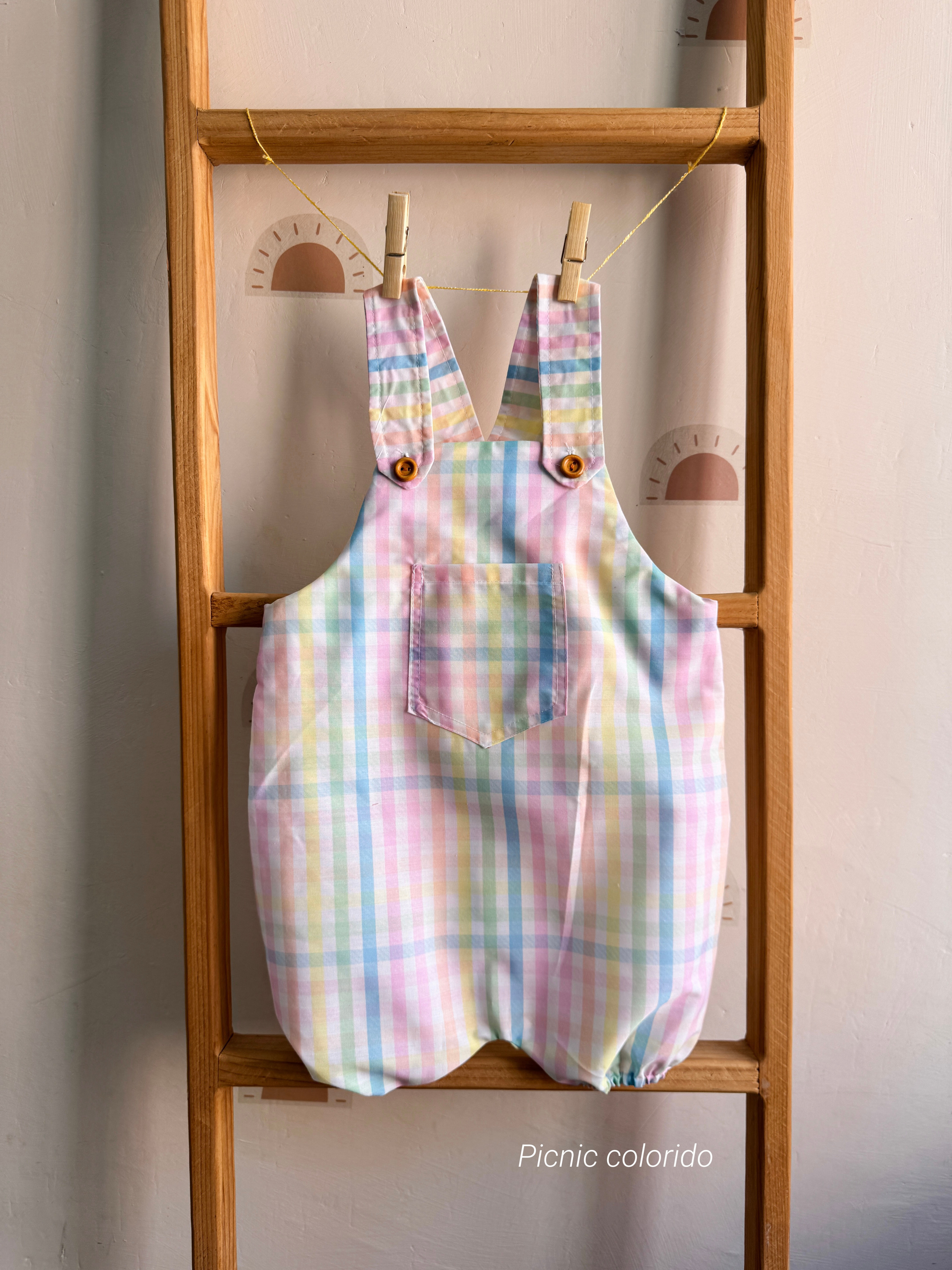 Overol Estampado
