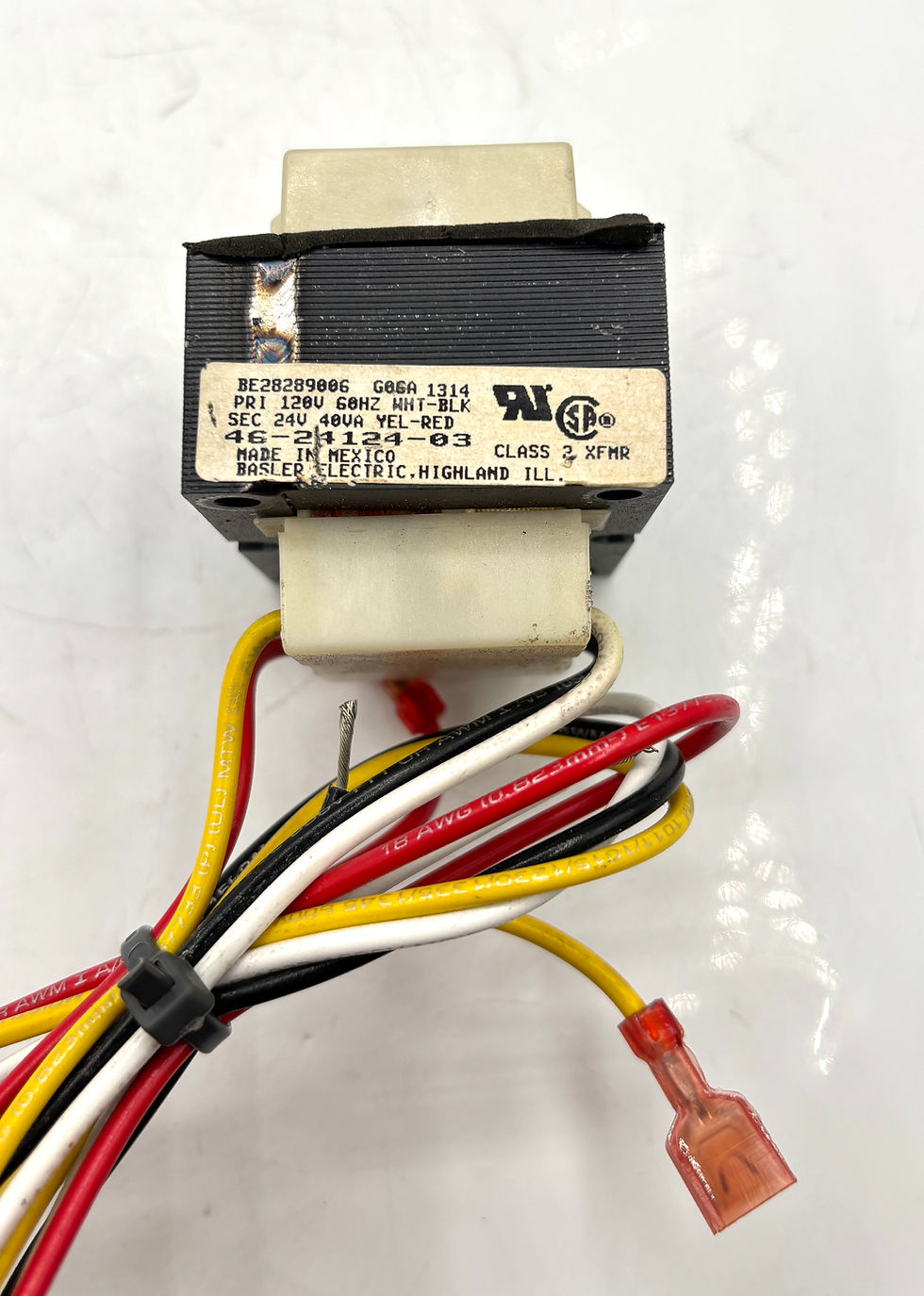 Thumbnail: Basler Electric / 46-24124-03 / BE28289006 / Transformer 120V 60Hz 24V 40VA