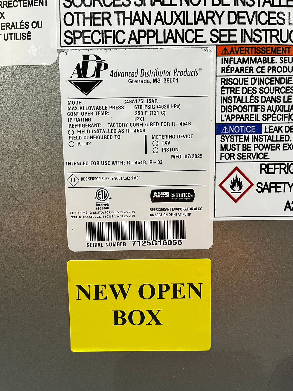 Miniatura: ADP / C48A175L15AR / R454B / R32 / Coil