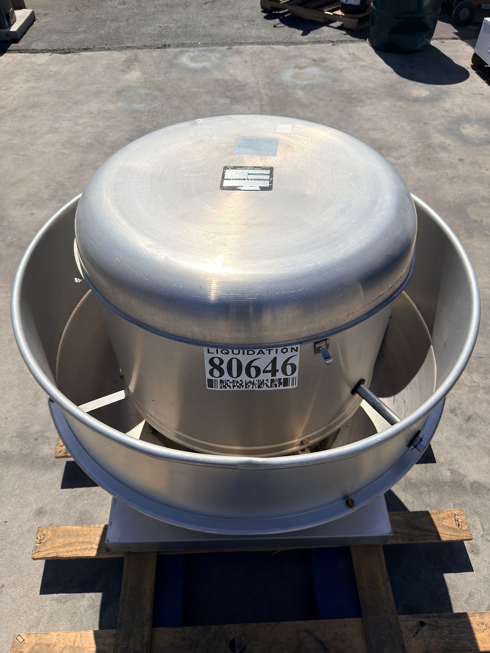Thumbnail: Loren Cook / 180 ACRU 180R4B / Exhaust Fan / Used