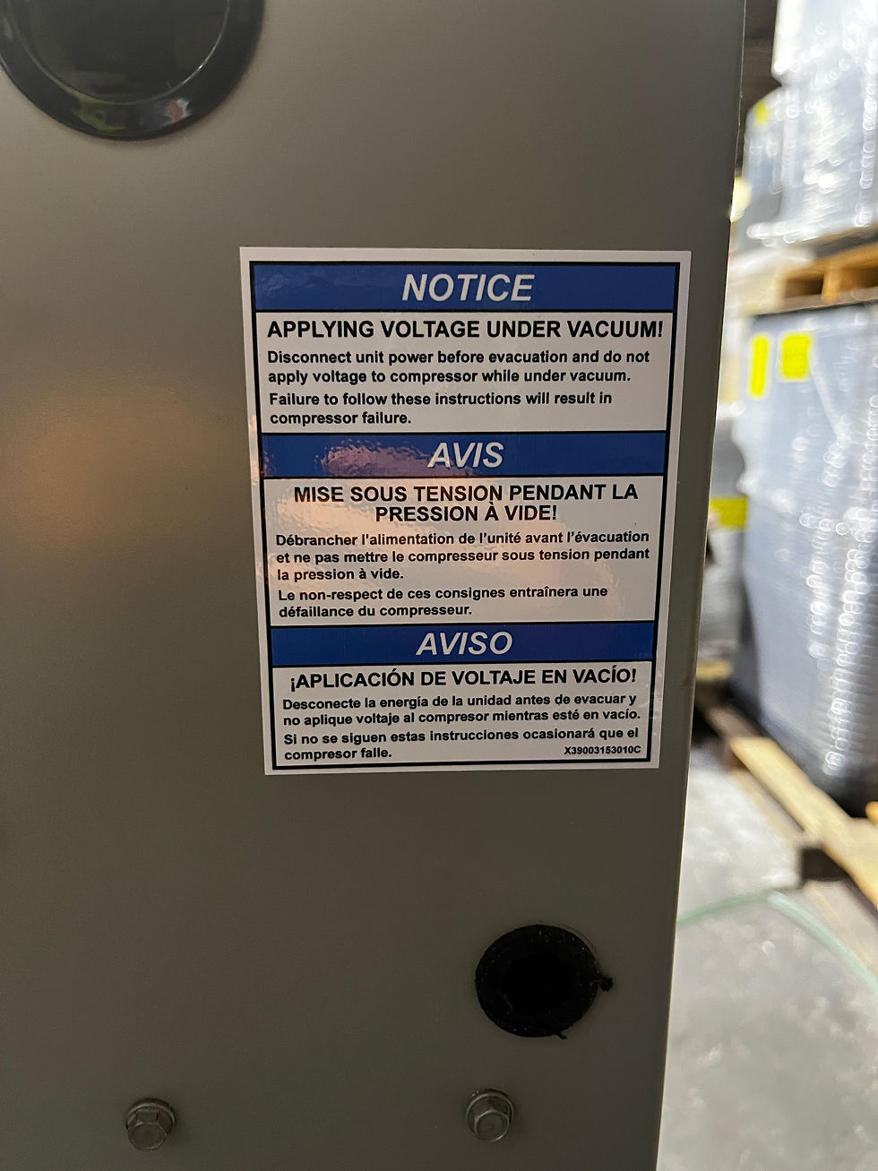Thumbnail: Trane / TWA12043DAA / 10 Ton / 230V / 3 PH / Split System Heat Pump Condenser