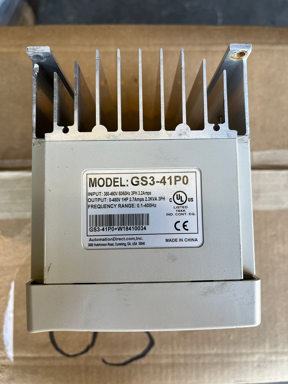 Thumbnail: Automation Direct Dura Pulse GS3-41P0 Drive 1.0 HP 460V 3PH