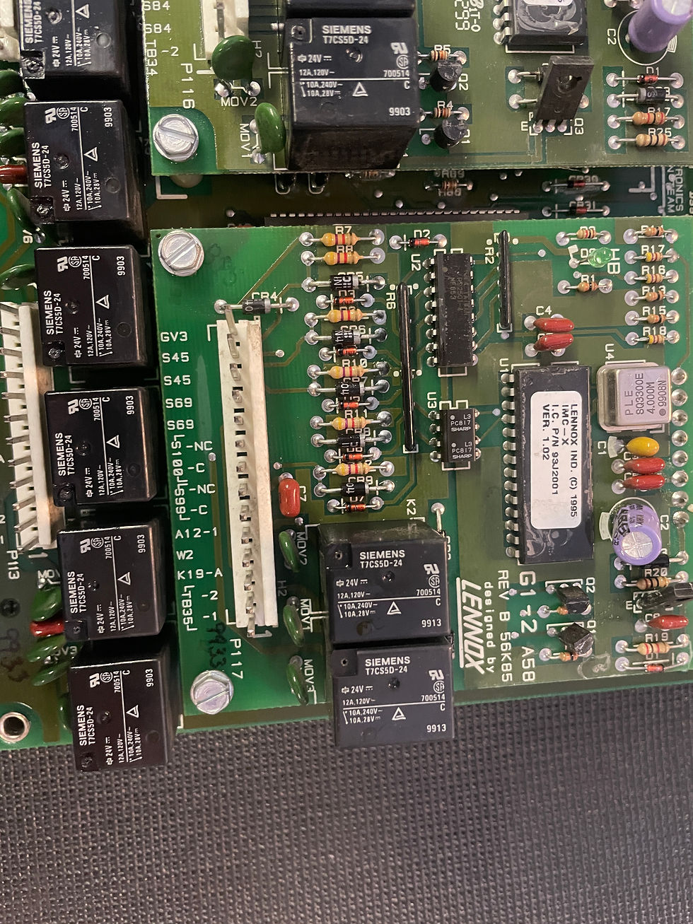 Thumbnail: Lennox M1-5 Attachments EM1-1, C1-2, And G1-2 Control Board