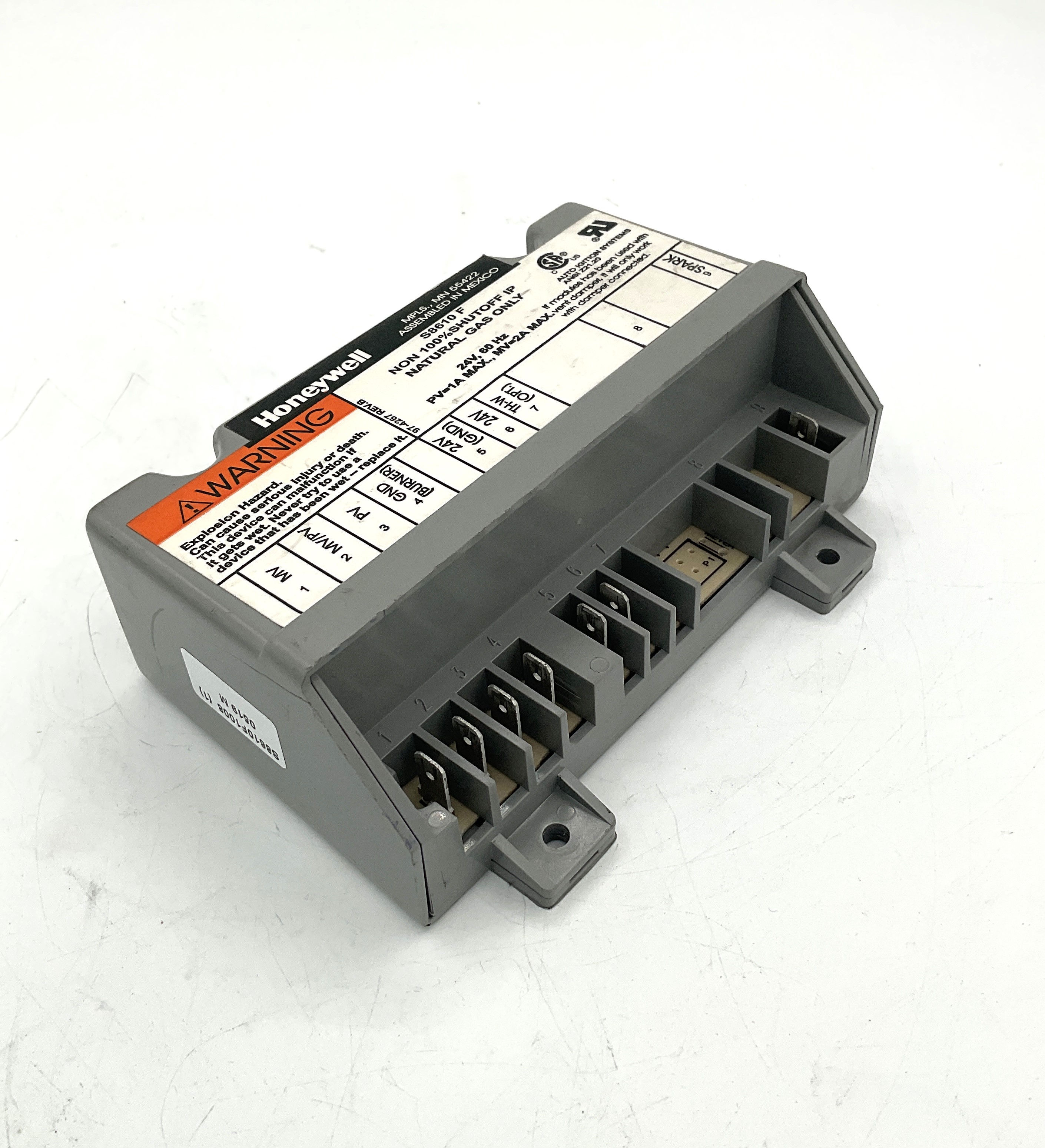 Honeywell / S8610 F / 97-4267 REV B / Placa de control de encendido