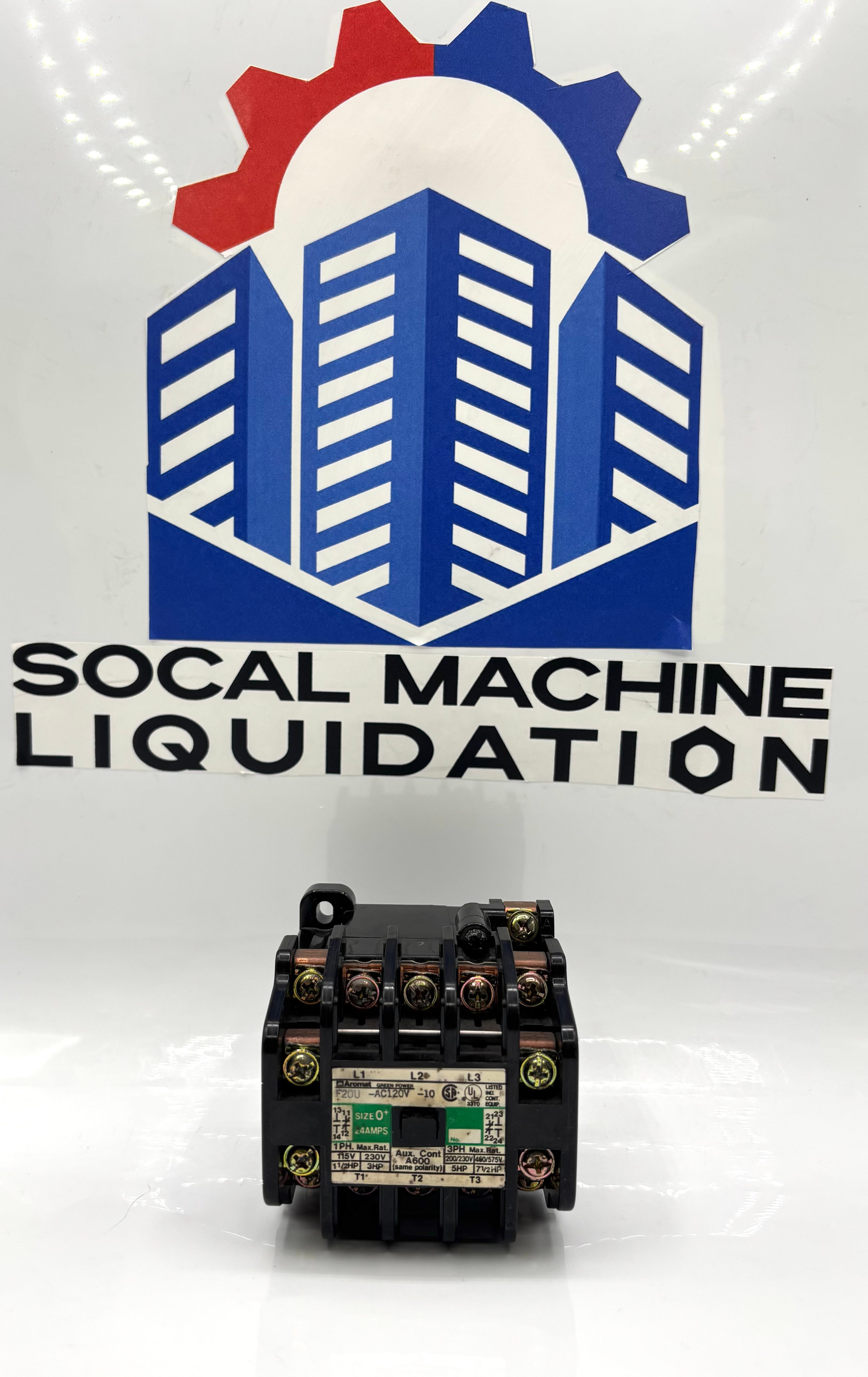 Aromat / FC20U-AC120V / 3-Phase 24A 600V Contactor, 120VAC Coil