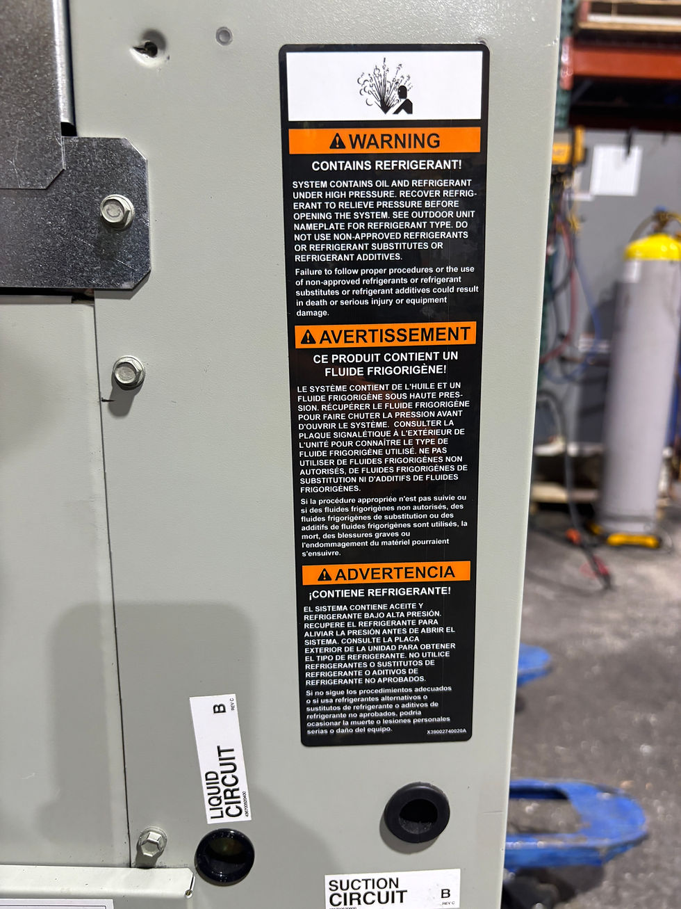 Miniatura: Trane / TWE18043BAA07BV / 208-230V / PH 3 / 15 Tons / Air Handler