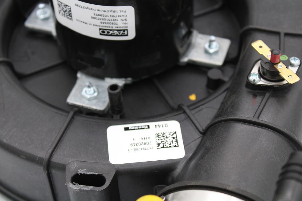 Miniatura: Fasco / 70920349 / 1029933 / Conjunto de motor de soplador con inductor de tiro