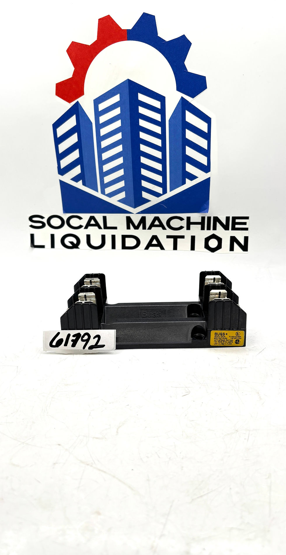 Miniatura: Bussman / H60030-2CR / 2 Pole 30 Amp 600 Volt Fuse Holder