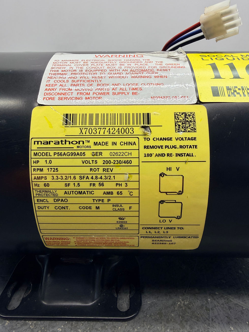 Thumbnail: Marathon Motors / P56AG99A05 / 1 HP / Electric Motor