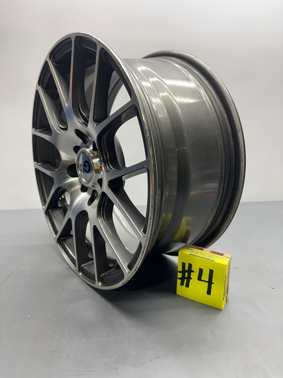 Thumbnail: G-FX / G20 Gunmetal / Gunmetal Wheel with Machined Face