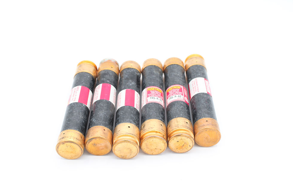 Fusible Fusetron FRS-R-60AMP (Lote de 6) Fusible de retardo de tiempo de elemento doble Nuevo/Caja abierta