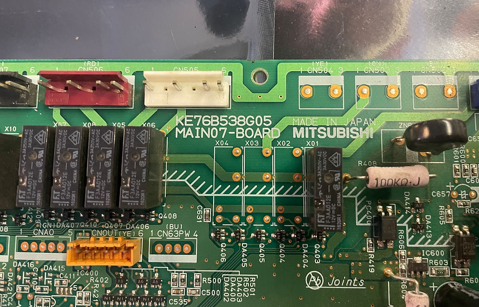 Thumbnail: Mitsubishi Split Unit Main 07 Control Circuit Board ke76b538g05