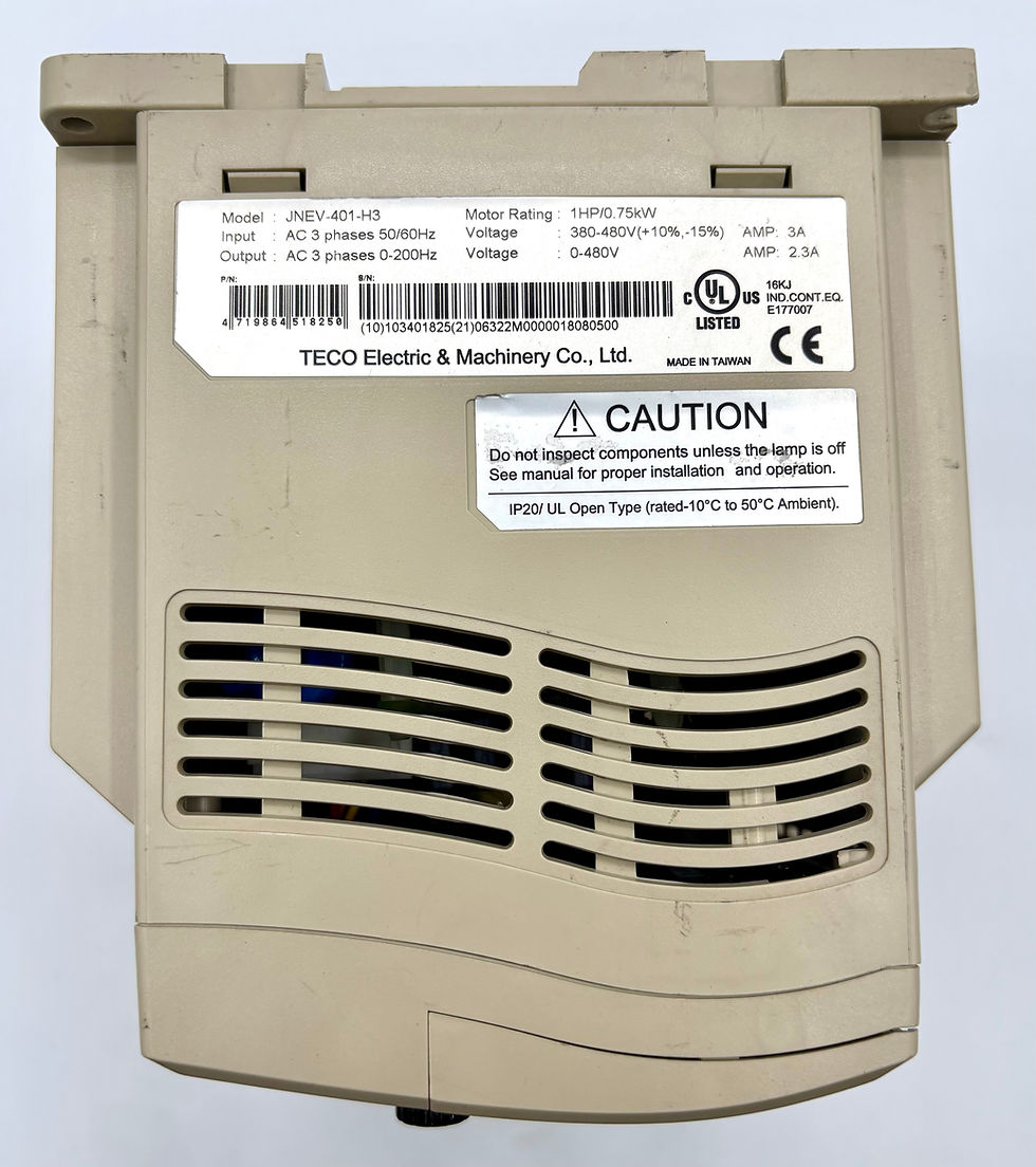 Thumbnail: Teco Electric / JNEV 401 H3 / Micro AC Drive 1HP 3-Phase 380-480V