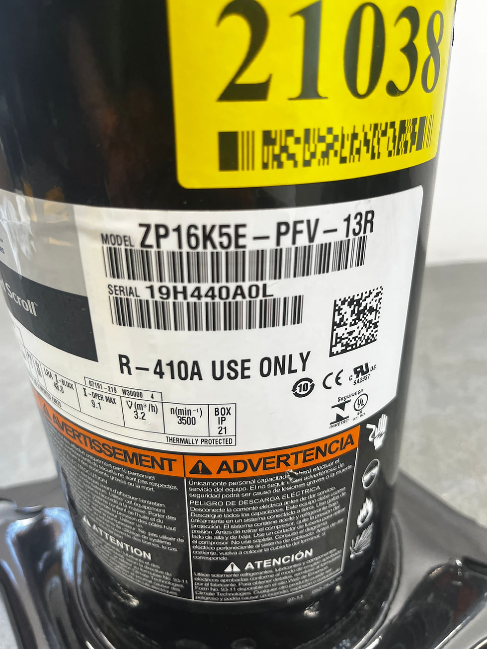 Miniatura: Emerson Copeland / ZP16K5E-PFV-13R / HVAC Compressor / Tested