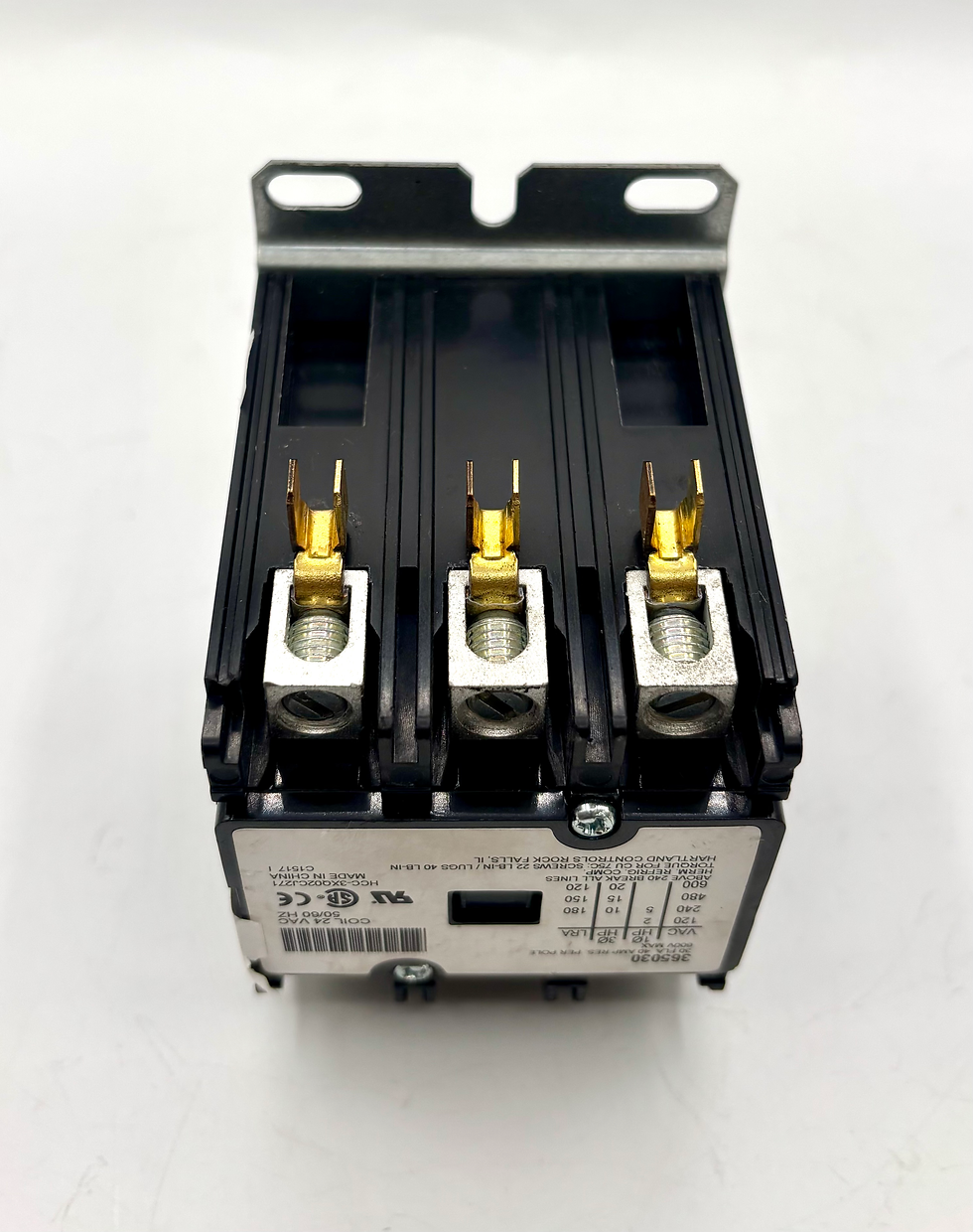Thumbnail: Hartland Controls / 365030 / HCC-3XQ02CJ271 / 3 Phase Contactor 30 Amp 15 HP