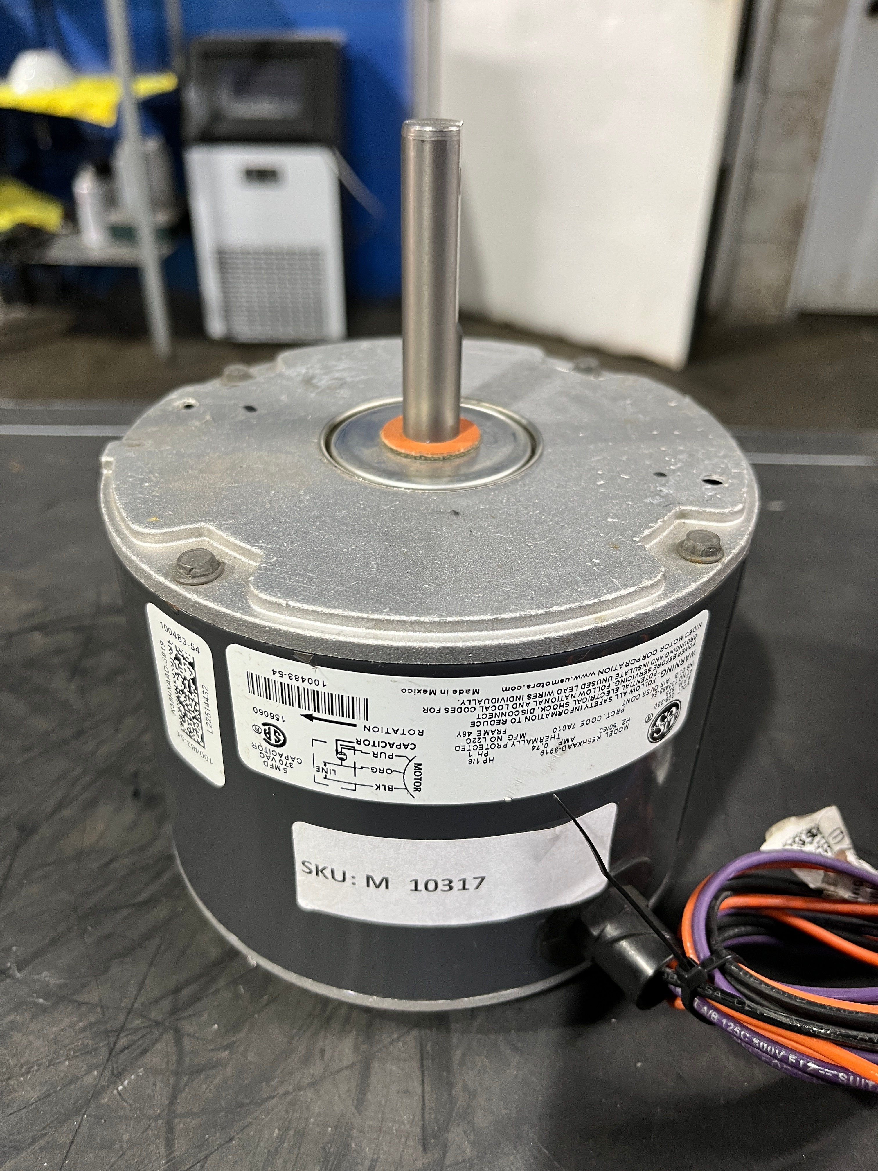 Motor de condensador US Motor K55HXAAD-3919