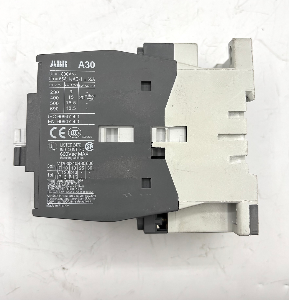 Thumbnail: ABB / A30-30-10 / Contactor 110V 50Hz / 110-120V 60Hz